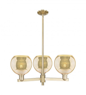 Athens - 3 Light - 30 inch - Champagne Bronze - Stem hung - Pendant (3442|716-3CR-CB-G128-8)