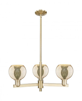 Athens - 3 Light - 28 inch - Champagne Bronze - Stem hung - Pendant (3442|716-3CR-CB-G128-6)