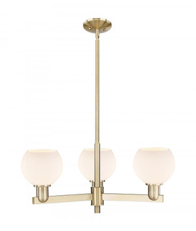 Athens - 3 Light - 28 inch - Champagne Bronze - Stem hung - Pendant (3442|716-3CR-CB-G121-6)