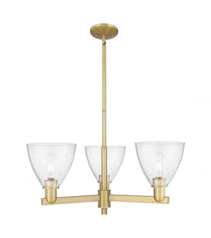 Bristol - 3 Light - 29 inch - Brushed Brass - Stem hung - Pendant (3442|716-3CR-BB-GBD-754)