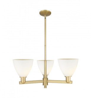 Bristol - 3 Light - 29 inch - Brushed Brass - Stem hung - Pendant (3442|716-3CR-BB-GBD-751)
