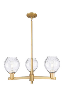 Waverly - 3 Light - 28 inch - Brushed Brass - Stem hung - Pendant (3442|716-3CR-BB-G362)