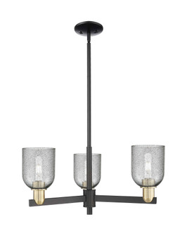 Caledonia - 3 Light - 27 inch - Black Antique Brass - Stem hung - Pendant (3442|716-3CR-BAB-G257)