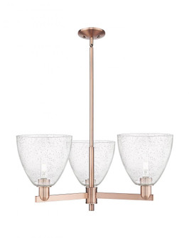 Bristol - 3 Light - 31 inch - Antique Copper - Stem hung - Pendant (3442|716-3CR-AC-GBD-94)