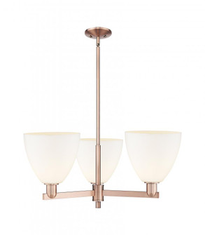 Bristol - 3 Light - 31 inch - Antique Copper - Stem hung - Pendant (3442|716-3CR-AC-GBD-91)