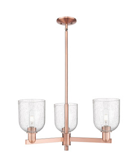 Bella - 3 Light - 27 inch - Antique Copper - Stem hung - Pendant (3442|716-3CR-AC-G558-6SDY)