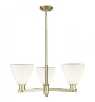 Bristol - 3 Light - 29 inch - Antique Brass - Stem hung - Pendant (3442|716-3CR-AB-GBD-751)
