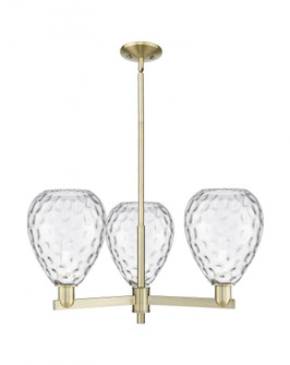 Waverly - 3 Light - 30 inch - Antique Brass - Stem hung - Pendant (3442|716-3CR-AB-G372)