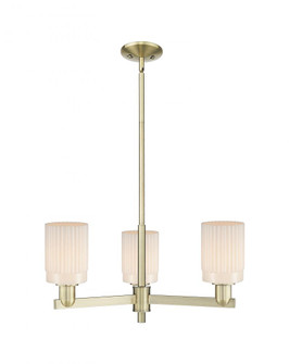 Hadley - 3 Light - 26 inch - Antique Brass - Stem hung - Pendant (3442|716-3CR-AB-G341)