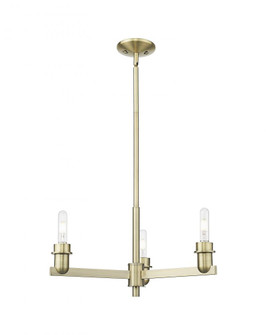 Arcadia - 3 Light - 24 inch - Antique Brass - Pendant (3442|716-3CR-AB)