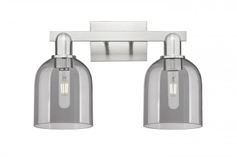 Bella - 2 Light - 17 inch - Brushed Satin Nickel - Bath Vanity Light (3442|716-2W-SN-G558-6SM)