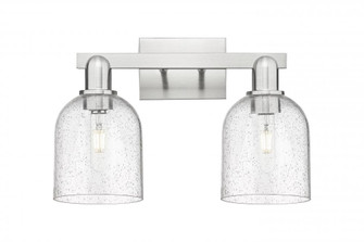 Bella - 2 Light - 17 inch - Brushed Satin Nickel - Bath Vanity Light (3442|716-2W-SN-G558-6SDY)