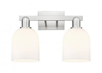 Bella - 2 Light - 17 inch - Brushed Satin Nickel - Bath Vanity Light (3442|716-2W-SN-G558-6GWH)