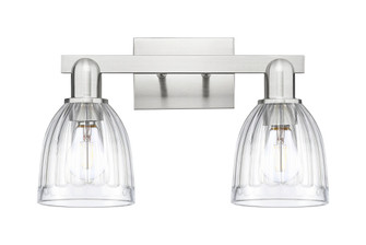 Brookfield - 2 Light - 17 inch - Brushed Satin Nickel - Bath Vanity Light (3442|716-2W-SN-G442)