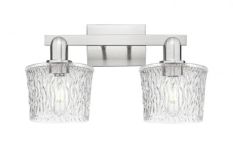 Niagara - 2 Light - 18 inch - Brushed Satin Nickel - Bath Vanity Light (3442|716-2W-SN-G402)