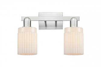 Hadley - 2 Light - 16 inch - Brushed Satin Nickel - Bath Vanity Light (3442|716-2W-SN-G341)