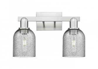 Caledonia - 2 Light - 16 inch - Brushed Satin Nickel - Bath Vanity Light (3442|716-2W-SN-G257)