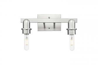 Arcadia - 2 Light - 14 inch - Brushed Satin Nickel - Bath Vanity Light (3442|716-2W-SN)
