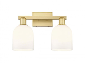 Bella - 2 Light - 17 inch - Satin Gold - Bath Vanity Light (3442|716-2W-SG-G558-6GWH)