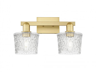 Niagara - 2 Light - 18 inch - Satin Gold - Bath Vanity Light (3442|716-2W-SG-G402)