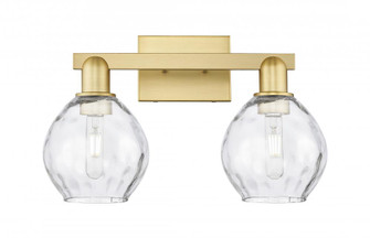Waverly - 2 Light - 17 inch - Satin Gold - Bath Vanity Light (3442|716-2W-SG-G362)