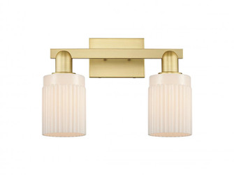 Hadley - 2 Light - 16 inch - Satin Gold - Bath Vanity Light (3442|716-2W-SG-G341)