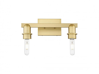 Arcadia - 2 Light - 14 inch - Satin Gold - Bath Vanity Light (3442|716-2W-SG)