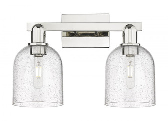 Bella - 2 Light - 17 inch - Polished Nickel - Bath Vanity Light (3442|716-2W-PN-G558-6SDY)