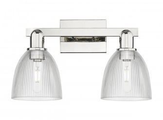 Castile - 2 Light - 17 inch - Polished Nickel - Bath Vanity Light (3442|716-2W-PN-G382)