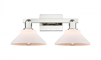 Orwell - 2 Light - 19 inch - Polished Nickel - Bath Vanity Light (3442|716-2W-PN-G131)