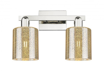 Cobbleskill - 2 Light - 16 inch - Polished Nickel - Bath Vanity Light (3442|716-2W-PN-G116)