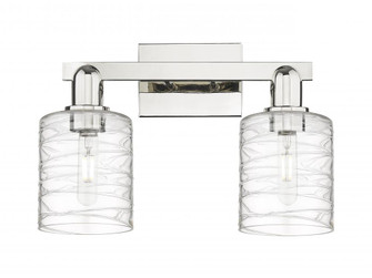Cobbleskill - 2 Light - 16 inch - Polished Nickel - Bath Vanity Light (3442|716-2W-PN-G1113)