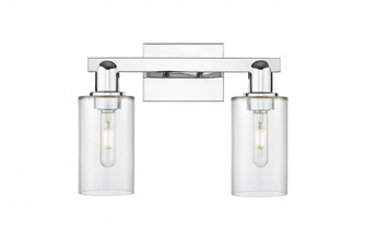 Clymer - 2 Light - 15 inch - Polished Chrome - Bath Vanity Light (3442|716-2W-PC-G802)