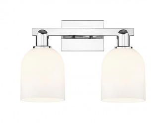 Bella - 2 Light - 17 inch - Polished Chrome - Bath Vanity Light (3442|716-2W-PC-G558-6GWH)