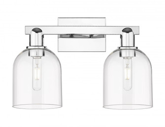Bella - 2 Light - 17 inch - Polished Chrome - Bath Vanity Light (3442|716-2W-PC-G558-6CL)