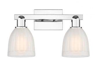 Brookfield - 2 Light - 17 inch - Polished Chrome - Bath Vanity Light (3442|716-2W-PC-G441)