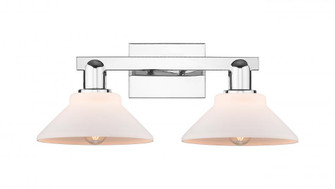 Orwell - 2 Light - 19 inch - Polished Chrome - Bath Vanity Light (3442|716-2W-PC-G131)