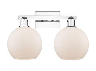 Athens - 2 Light - 19 inch - Polished Chrome - Bath Vanity Light (3442|716-2W-PC-G121-8)