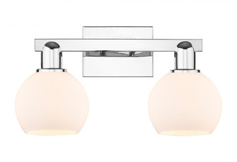 Athens - 2 Light - 17 inch - Polished Chrome - Bath Vanity Light (3442|716-2W-PC-G121-6)
