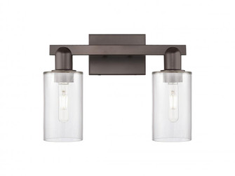 Clymer - 2 Light - 15 inch - Oil Rubbed Bronze - Bath Vanity Light (3442|716-2W-OB-G802)