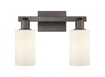 Clymer - 2 Light - 15 inch - Oil Rubbed Bronze - Bath Vanity Light (3442|716-2W-OB-G801)