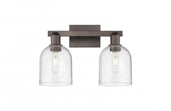 Bella - 2 Light - 17 inch - Oil Rubbed Bronze - Bath Vanity Light (3442|716-2W-OB-G558-6SDY)