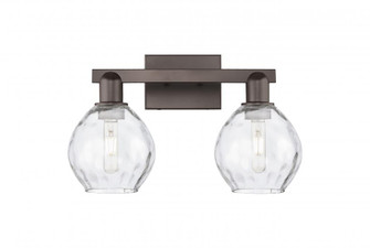 Waverly - 2 Light - 17 inch - Oil Rubbed Bronze - Bath Vanity Light (3442|716-2W-OB-G362)
