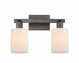 Hadley - 2 Light - 16 inch - Oil Rubbed Bronze - Bath Vanity Light (3442|716-2W-OB-G341)