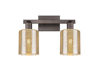 Cobbleskill - 2 Light - 16 inch - Oil Rubbed Bronze - Bath Vanity Light (3442|716-2W-OB-G116)