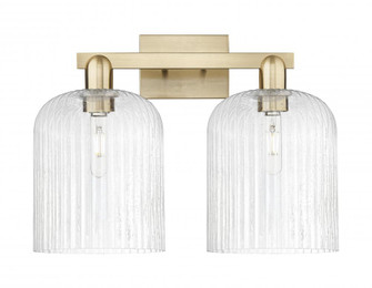Bridal Veil - 2 Light - 19 inch - Champagne Bronze - Bath Vanity Light (3442|716-2W-CB-G559-8SDY)