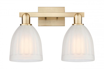 Brookfield - 2 Light - 17 inch - Champagne Bronze - Bath Vanity Light (3442|716-2W-CB-G441)