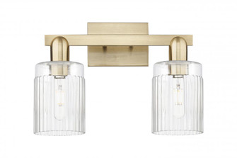 Hadley - 2 Light - 16 inch - Champagne Bronze - Bath Vanity Light (3442|716-2W-CB-G342)