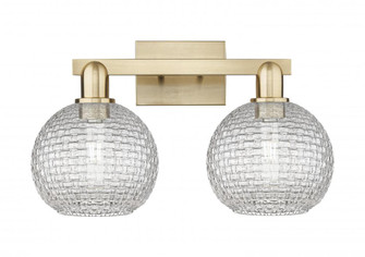 Athens - 2 Light - 19 inch - Champagne Bronze - Bath Vanity Light (3442|716-2W-CB-G122C-8CL)