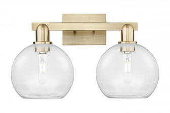 Athens - 2 Light - 19 inch - Champagne Bronze - Bath Vanity Light (3442|716-2W-CB-G122-8)